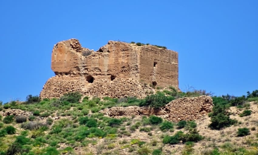 Castillo de Tébar (Águilas - Murcia)