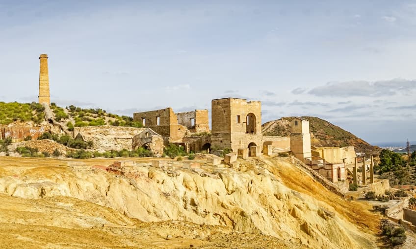 Minas abandonadas de Mazarrón (Murcia)